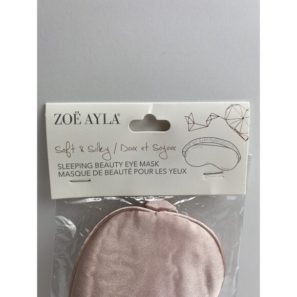 Pink Satan Silk Sleeping Mask Night Eye Cover for bedtime, Travel Brand New! - Picture 8 of 8